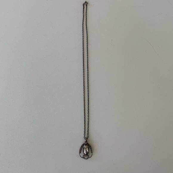 Georg Jensen Sterling Silver Annual Pendant 1990 - Picture 4 of 5